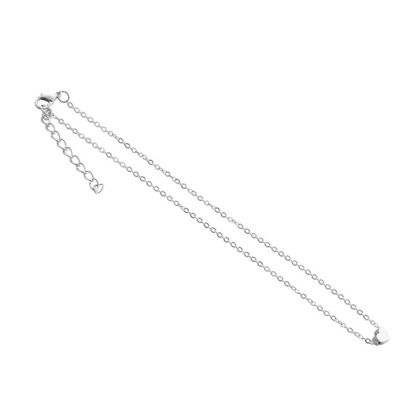 ๐ New Dainty heart silver plated choker necklace - Picture 4 of 5